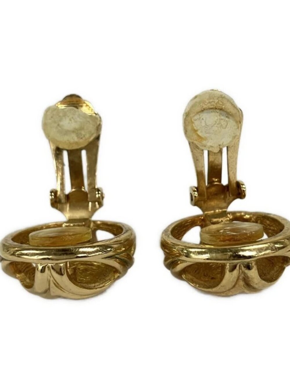 DIOR/ChristianDior - Gold rhinestone Clear Hardware Rhinestones - Picture 3 of 6